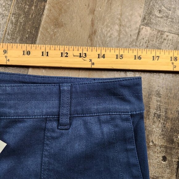 J Jill Womens size 10 Everyday Blue Utility Tapered Leg Cargo Pants - Picture 5 of 10